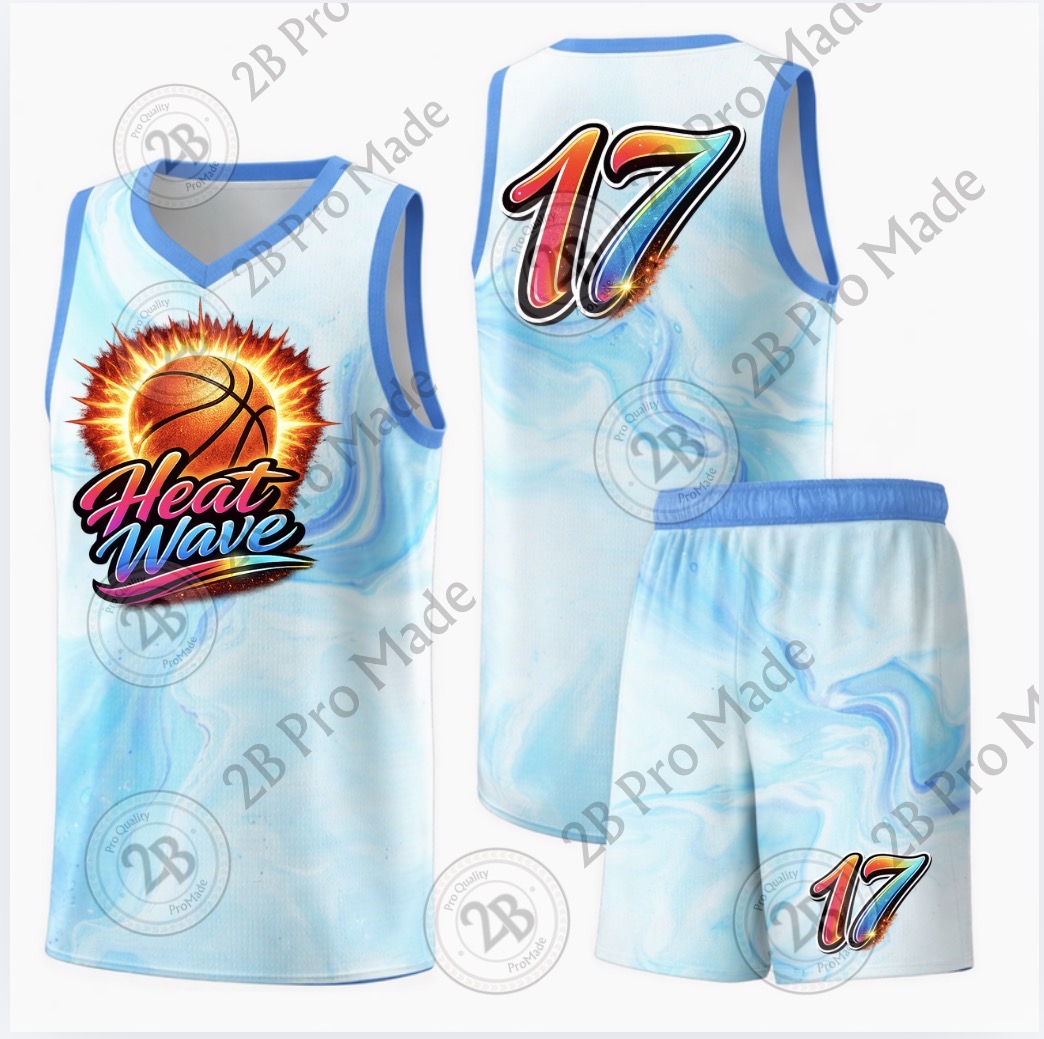 Custom Logos & numbers on custom jerseys